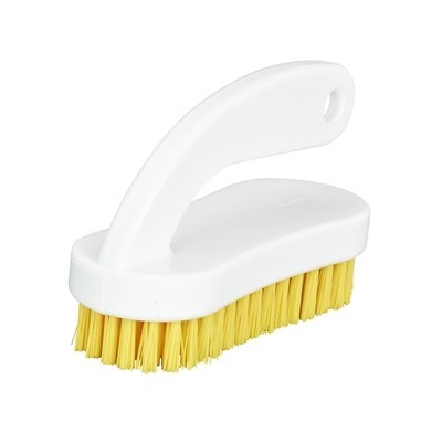 114181Y: Brosse à ongles avec poignée - JAUNE