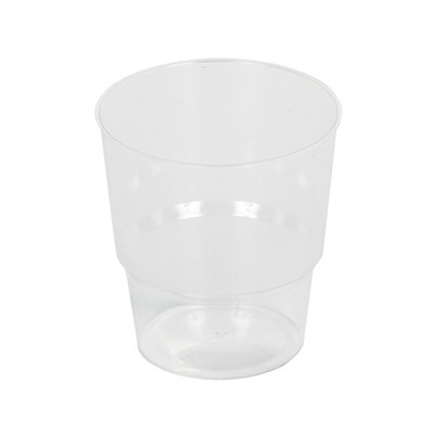 222032: Helder® Gobelet en plastic dur - 240 cc - emballé individuellement - 500 pièces
