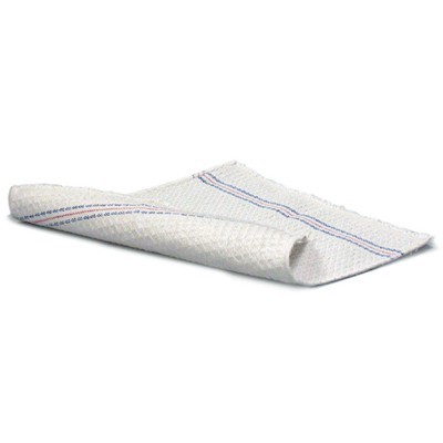 330368: Lavette gaufrée - 35 x 35 cm - BLANC