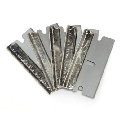500240: Lame de rechange pour grattoir 4 cm - set 5 pièces