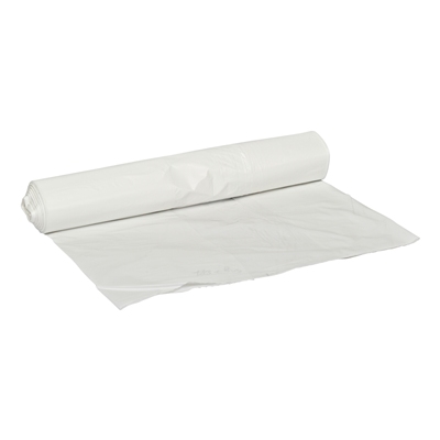 625063: Sac HD - 55 x 100 cm - T22 - 70 l - BLANC - rouleau 25 pièces