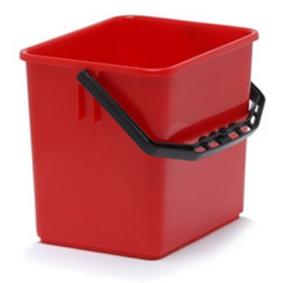 722000: Seau - 6 l - ROUGE