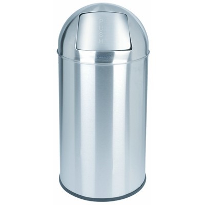 748081: Push bin - 40 l - INOX BRILLANT