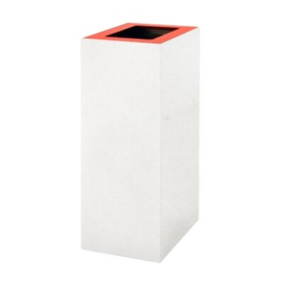 750068: Bomabin Select Modus - 60 l - BLANC - couvercle ROUGE