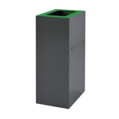 750076: Bomabin Select Modus - 60 l - GRIS - couvercle VERT