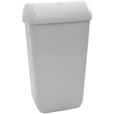 750142: Lago/Absynth poubelle murale déchets-papier - 43 l - BLANC