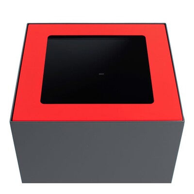 750507: Couvercle pour Bomabin Select Modus - 90 l - ROUGE