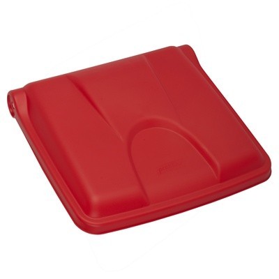 755415: Couvercle pour Bomabin Select Pedal 70 l - ROUGE