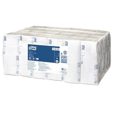 771104: Tork Universal essuie-mains - C-Fold - 1 pli - 31 cm x 25 cm - 24 x 192 pièces - 120181