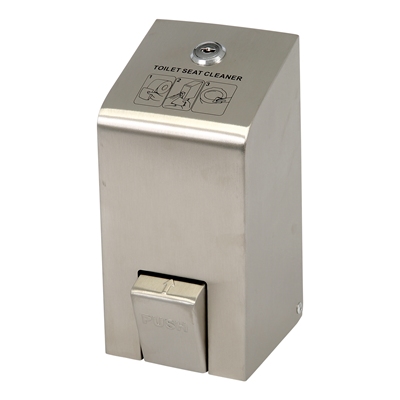 774875: Distributeur de produit nettoyant pour lunettes de toilettes Sanox - INOX