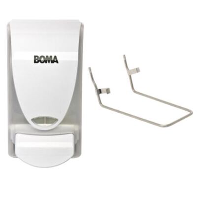 251201: Admire distributeur hygiène des mains avec maniement par coude - 1000 ml - BLANC