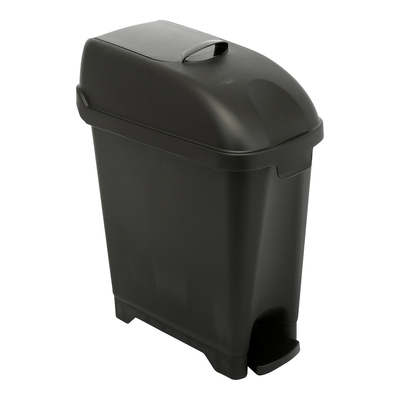 625397: Admire poubelle hygiène féminine - 10 l - modèle mural - NOIR
