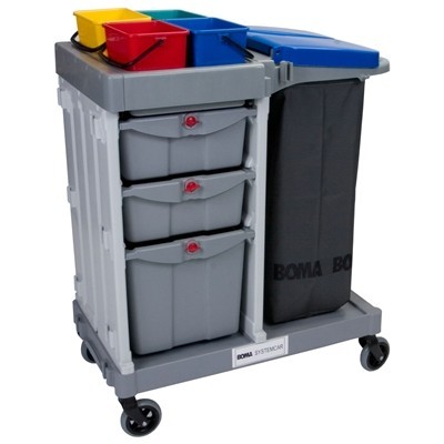 712306: SystemCar 1054 RL - avec des roues en caoutchouc et tiroirs verrouillables