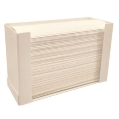 774400: Distributeur de table pour essuie-mains multifold - BLANC