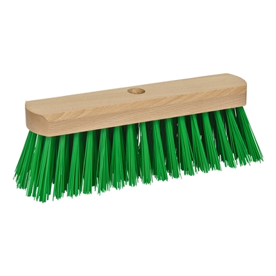 Balai de rue PVC VERT 28cm