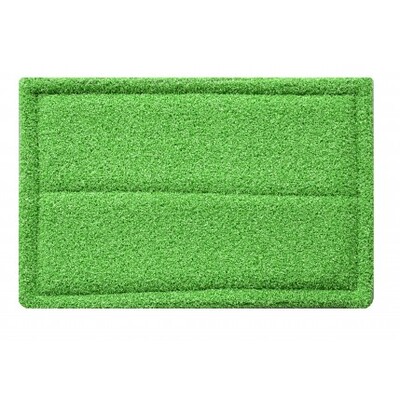 Tampon à récurer en fibre - 25 x 10 x 2.5 - VERT