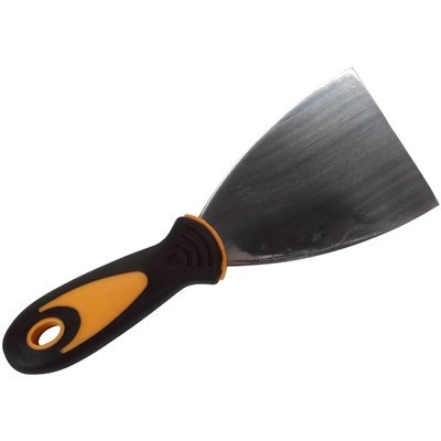 Spatule inox - poignée - 8 cm - NOIRE