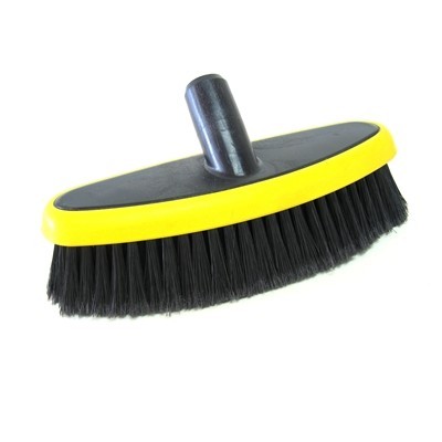 Industrial water broom - 25 cm - BLACK/YELLOW