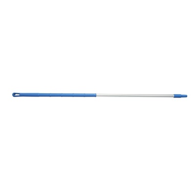 Manche ergonomique alu Boma Food - 150 cm - Ø32 mm - BLEU