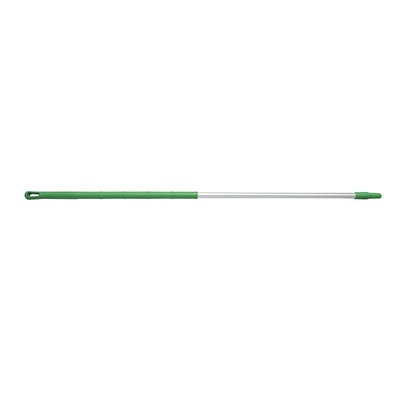 Manche ergonomique alu Boma Food - 150 cm - Ø32 mm - VERT