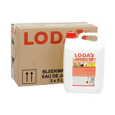 Eau de Javel 18° - 3 x 5 l