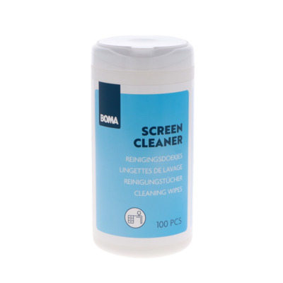 Screen Cleaner Wipes - 100 chiffons