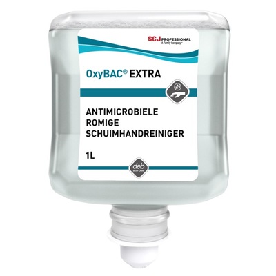 OxyBAC EXTRA savon mousse hygiénique - 1 l (BE: BE-REG-00402, LUX: 230/16/L, FR: 60495) (Lot: 28824)