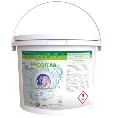 Pastilles linge écologiques et concentrées - seau de 150 pastilles