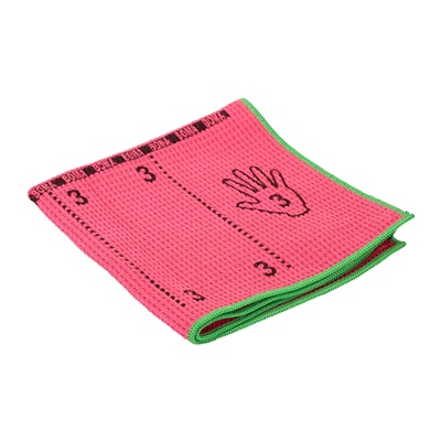 Microfiber cloth Greenspeed Original Heavy with folding technique print - 40 x 40 cm - RED