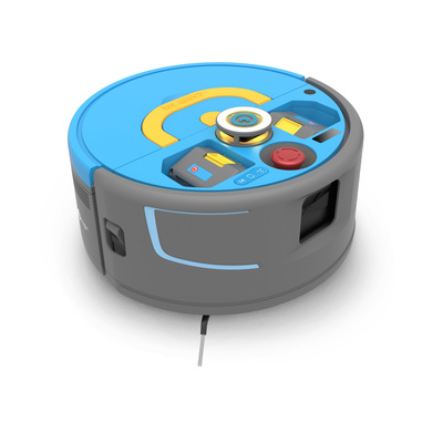 Stofzuigrobot Co-botic 1900 Drop & Go met batterijen i-power 10.5, lader en AAA batterijen - inclusief recupel