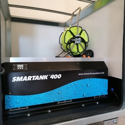 Telewash 400 l in trailer
