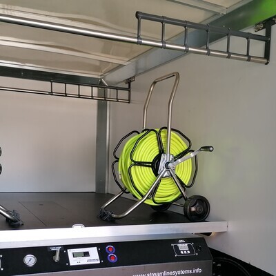 Rek voor Telewash stelen