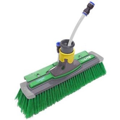 nLite brosse haute performance complète - fibres fleurées - VERT- 28 cm