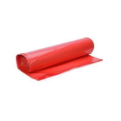 Sac BD - 45 x 50 cm - T30 - 20 l - ROUGE - rouleau 20 pieces