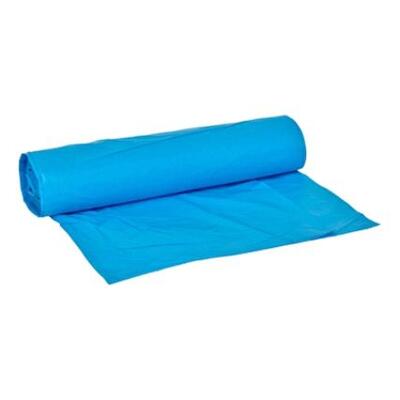 HD bag - 90 x 120 cm - T40 - 195 l - BLUE - roll 20 pieces