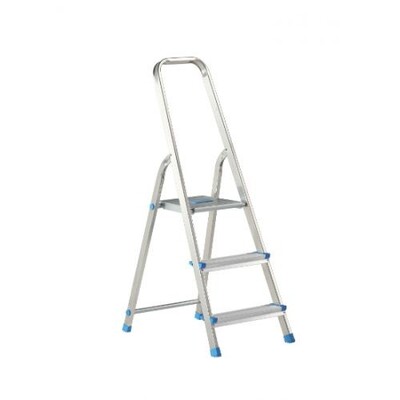 Escabeau ménager Excelsior 2 + 1 marches - 61 cm - 3,6 kg