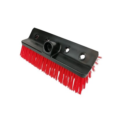 Brosse courbée Hi-Lo Poils rigides rouges 25cm (V-SBH25-H)