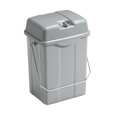 seau verrouillable 12L GRIS