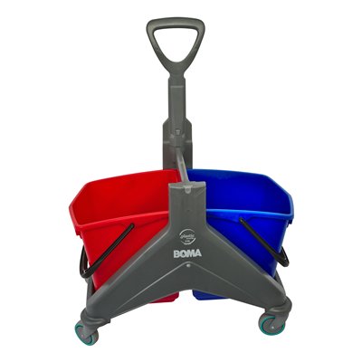 MopCar 2 - 2 x 15 l - BLAUW/ROOD