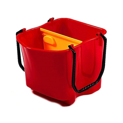 Emmer met scheidingswand - 28 l (2 x 14 l)