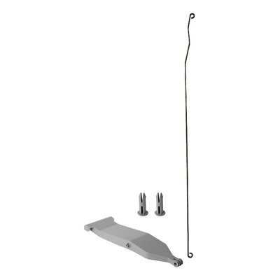 Jeu de pédales pour porte-sac de 150 l pour SystemCar - châssis compact/long - roues en caoutchouc de 125 mm