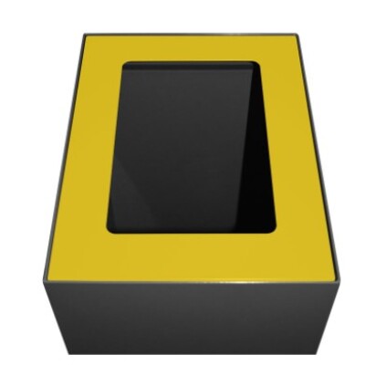 Couvercle pour Bomabin Select Modus - 60 l - JAUNE