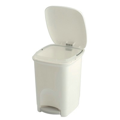 Plastic pedal bin - 5 l