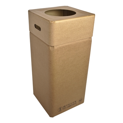 Bomabin Select Cardboard - 110 l - couvercle à grande ouverture ronde
