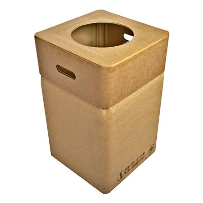 Bomabin Select Cardboard - 82 l - couvercle à grande ouverture ronde