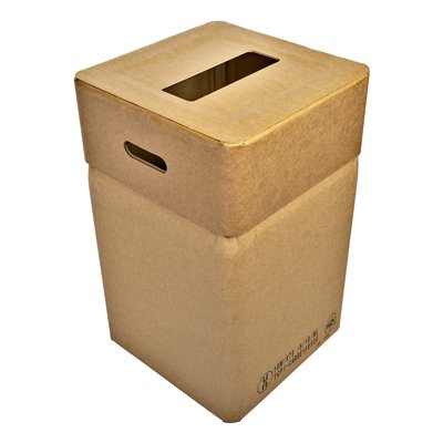 Bomabin Select Cardboard - 82 l - couvercle à ouverture rectangulaire
