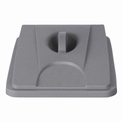 Couv. fermé poub. Flat GRIS