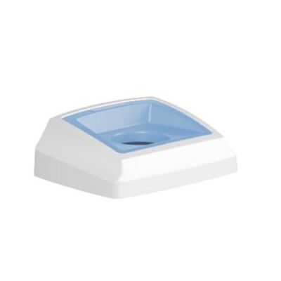 Lid for Bomabin Select Fit - 50 l - WHITE/BLUE - throw-in opening round