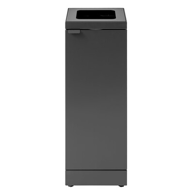 Bomabin Select Bica - 45 l - ANTHRACITE - ouvert