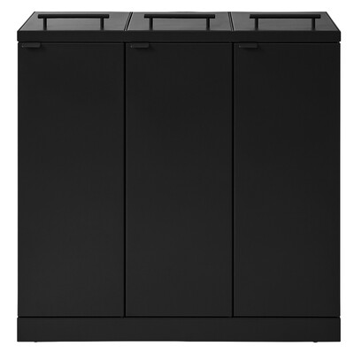Bomabin Select Bica - 3 x 65 l - NOIR - couvercle/couvercle/couvercle